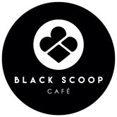 Black Scoop Cafe Logo